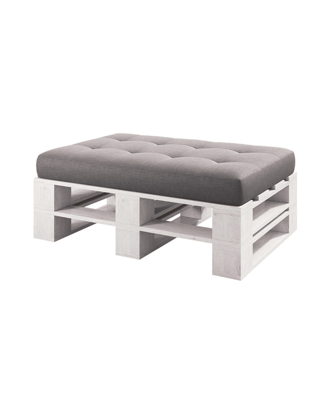 Mini Lounge Bench Modular Lounge Bench – Natural - Eventco.